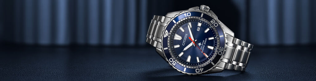 Men's Bracelet watches, featuring Promaster Dive model BN0191-55L image.