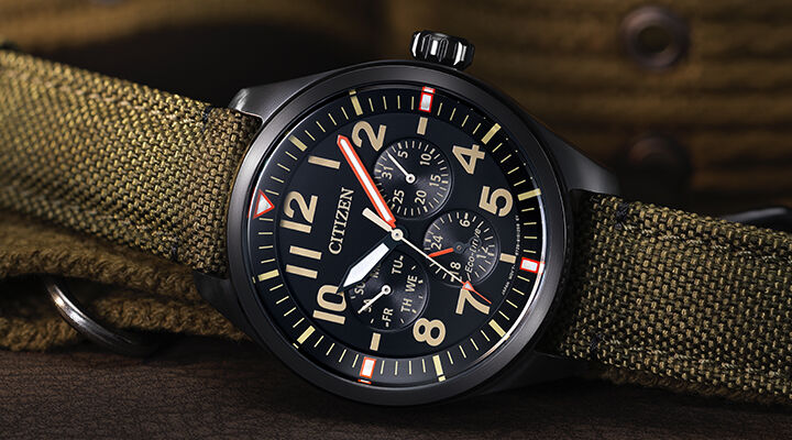 Men's Strap watches, featuring Garrison watch model BU2055-16E image.
